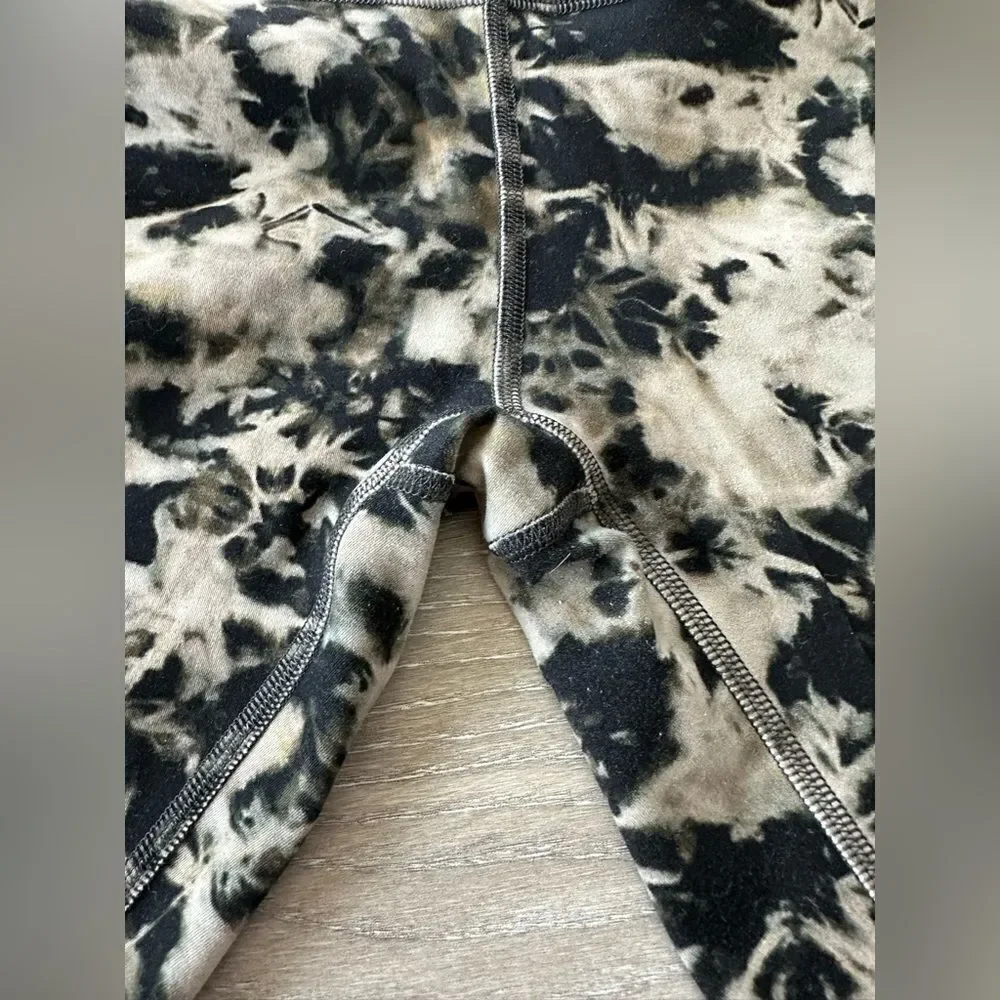 WUNDER TRAIN HIGH-RISE TIGHT 25” | Dispersed Light Raw Linen Multi